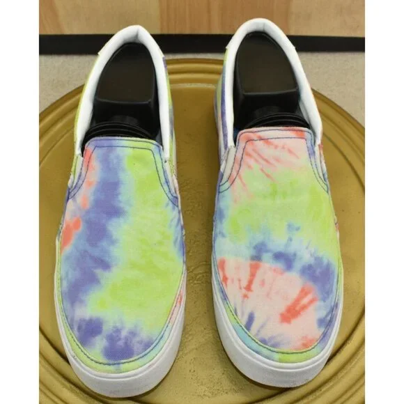 🌹Nike Court Legacy Women's Shoes Size 8.5 Tie-Dye Print Slip On Walking Sneakers - Picture 6 of 10